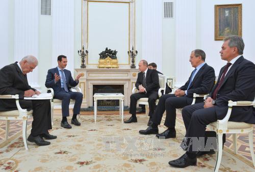 Tổng thống Syria bất ngờ thăm Moskva, cảm ơn Nga không kích IS ảnh 2